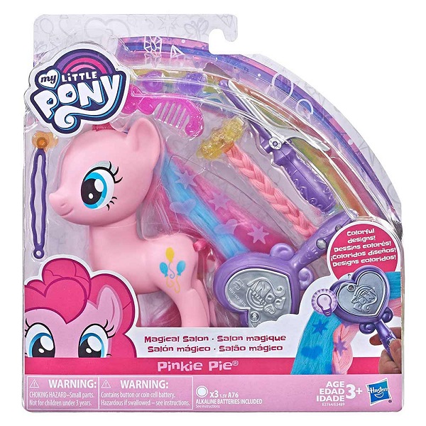 My Little Pony E3764 Hasbro My Little Pony Май Литл Пони пони с прическами - Салон Пинки Пай
