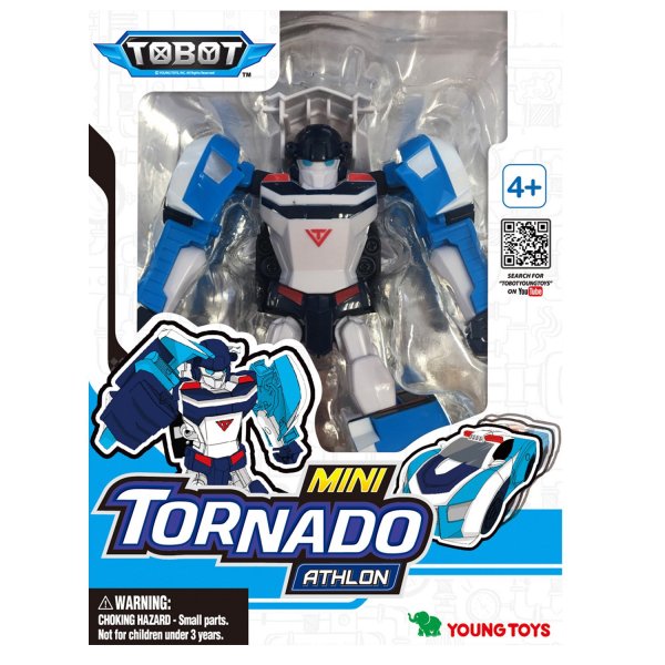 Трансформер YOUNG TOYS Tobot Mini Athlon Tornado 301069