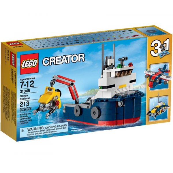 31045 LEGO Creator 31045 Океанское исследовательское судно