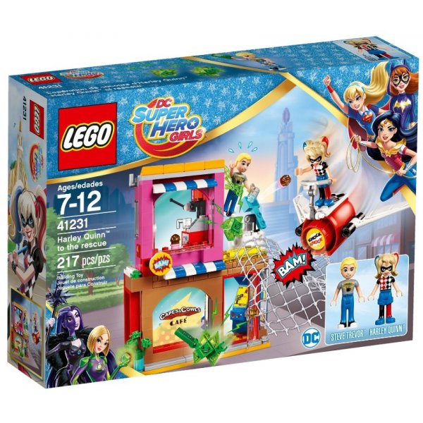 41231 Конструктор LEGO DC Super Hero Girls 41231 Харли Квинн спешит на помощь