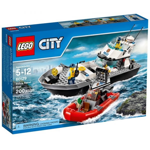 LEGO City 60129 Полицейский патрульный катер
