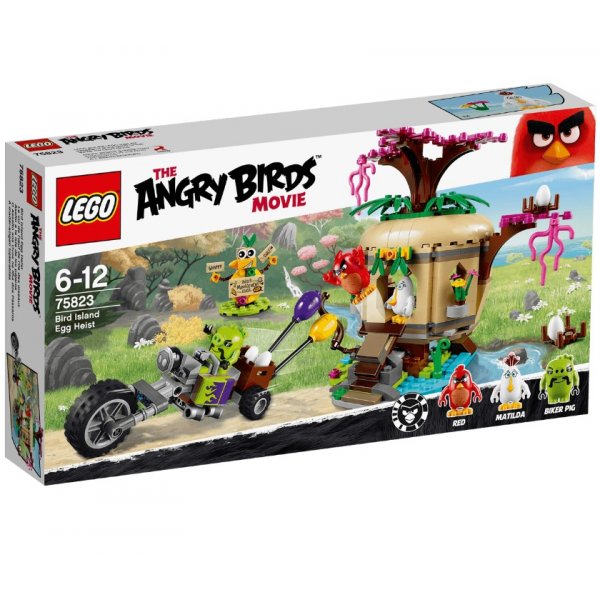 LEGO The Angry Birds Movie 75823 Воровство яиц на Птичьем острове