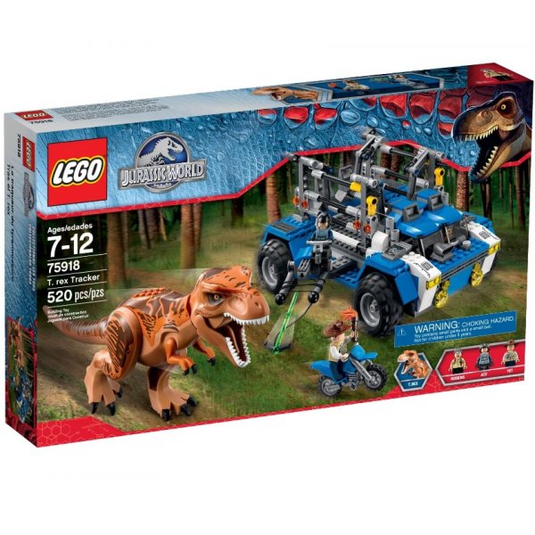 75918 LEGO Jurassic World 75918 Выслеживание тиранозавра