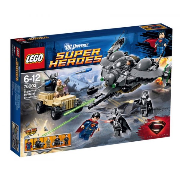 76003 LEGO DC Super Heroes 76003 Супермэн: битва в Смоллвиле