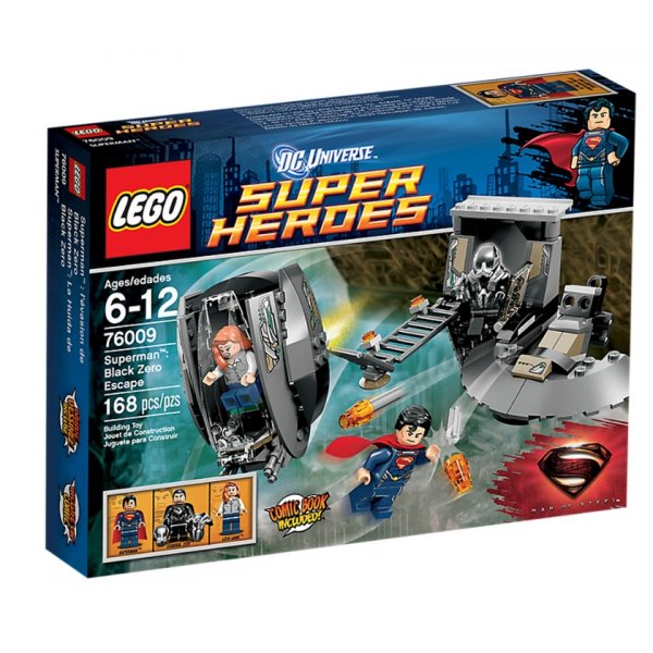76009 LEGO DC Super Heroes 76009 Супермэн: побег черного Зеро