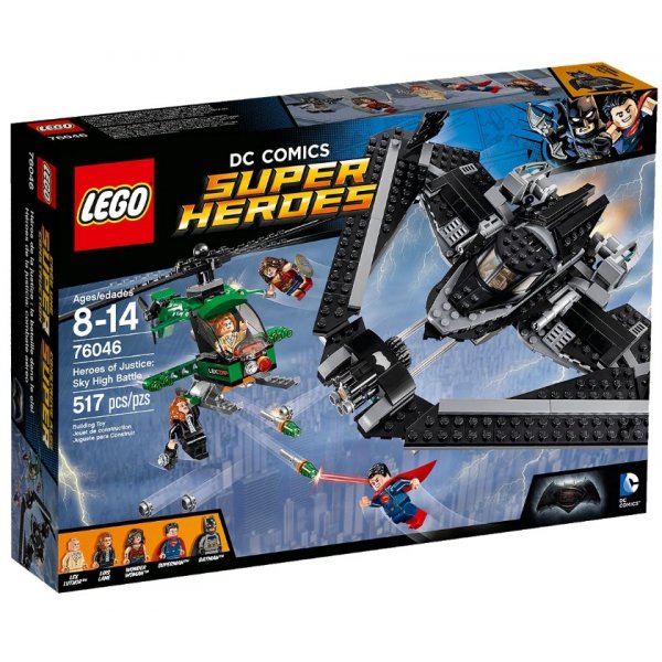 76046 LEGO DC Super Heroes 76046 Герои правосудия: битва в небе